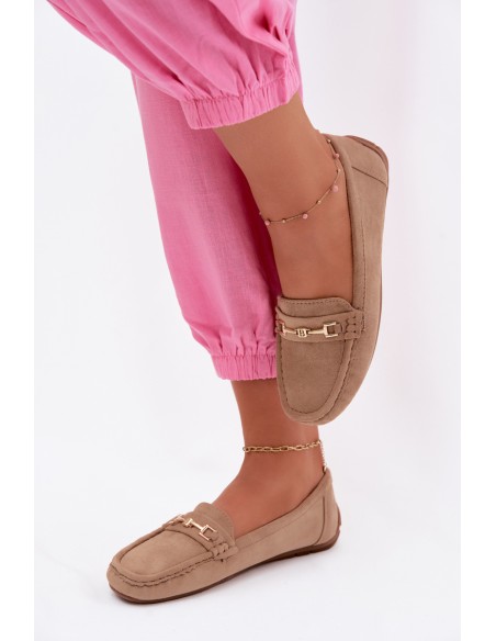Women's Classic Suede Loafers Khaki Corinell