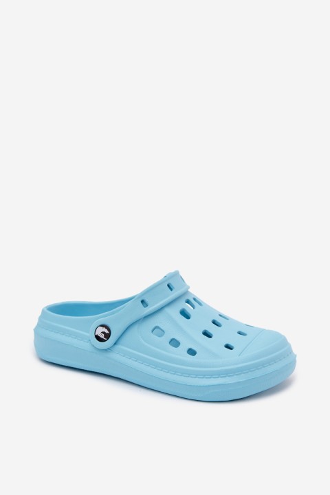 Women's Foam Slippers Turquoise Cobble