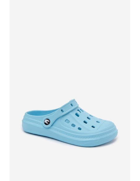 Women's Foam Slippers Turquoise Cobble