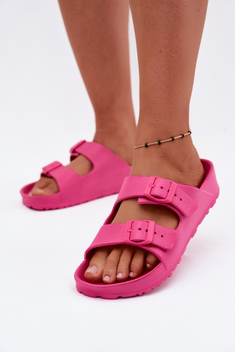 Women's Foam Slippers With Straps Calico