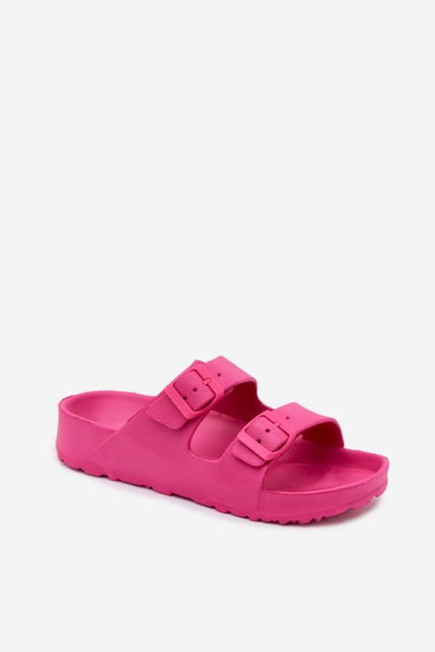 Women's Foam Slippers With Straps Calico