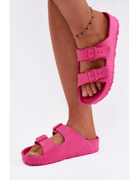 Women's Foam Slippers With Straps Calico