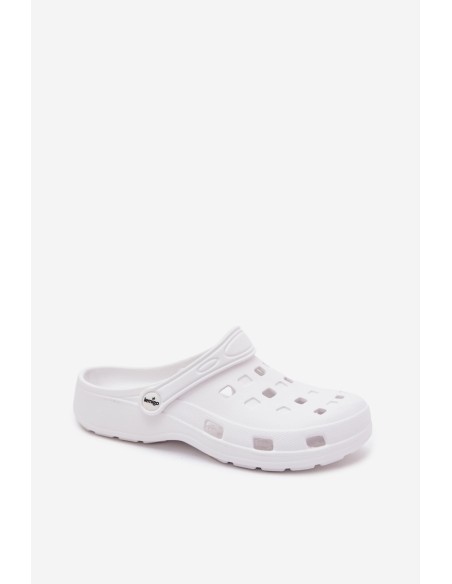 Women's Foam Slides LEMIGO 806 White