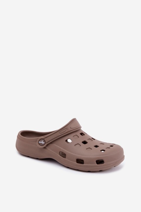 Women's Foam Slides Lemigo 806 Brown