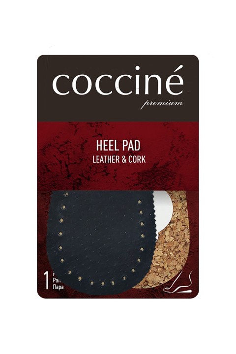 Coccine Cork Black Natural Leather Heels