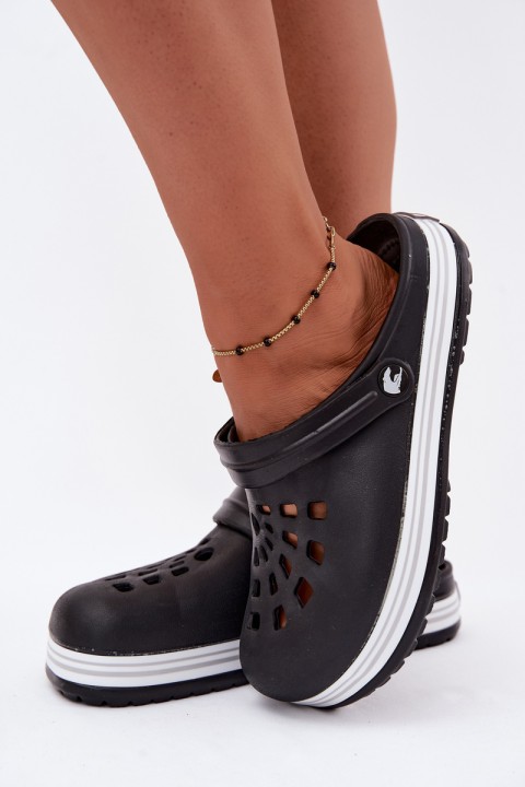 Women's Foam Clogs Black Ashby
