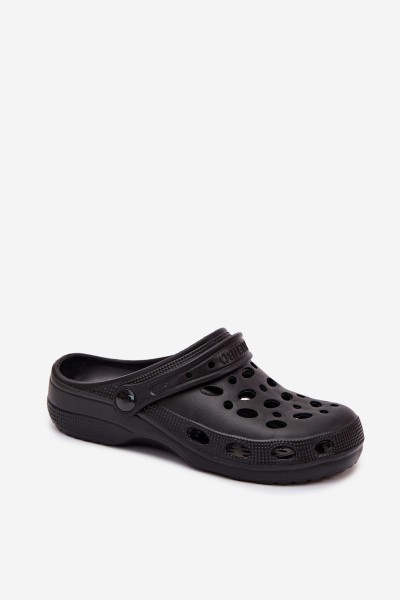 Women's Black Foam Clog Slides Parker 2