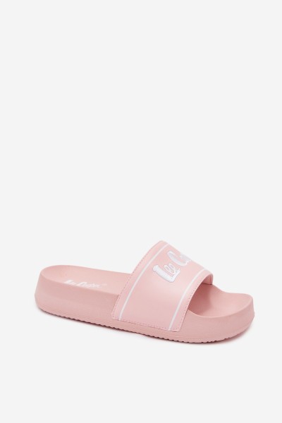 Women's Platform Slide Sandals Lee Cooper LCW-25-42-3532L Pink 2