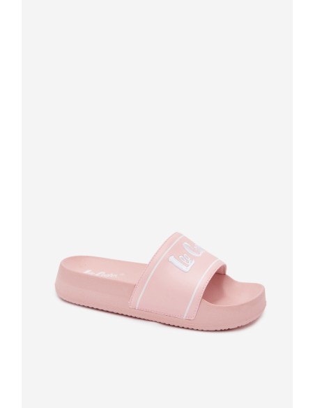 Women's Platform Slide Sandals Lee Cooper LCW-25-42-3532L Pink