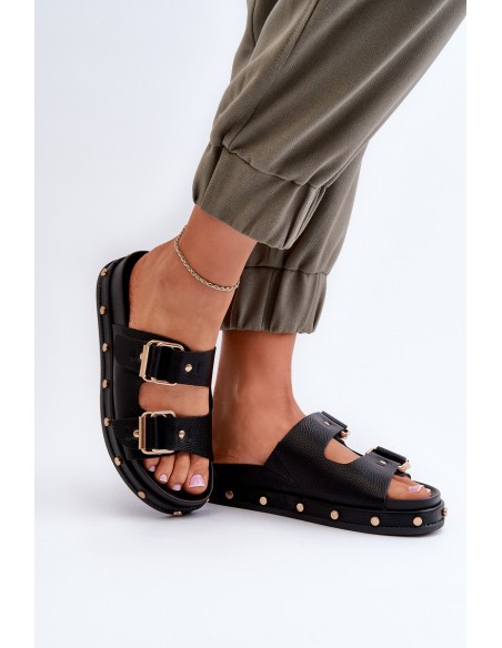 Women's Platform Sandals Big Star NN27402 Black