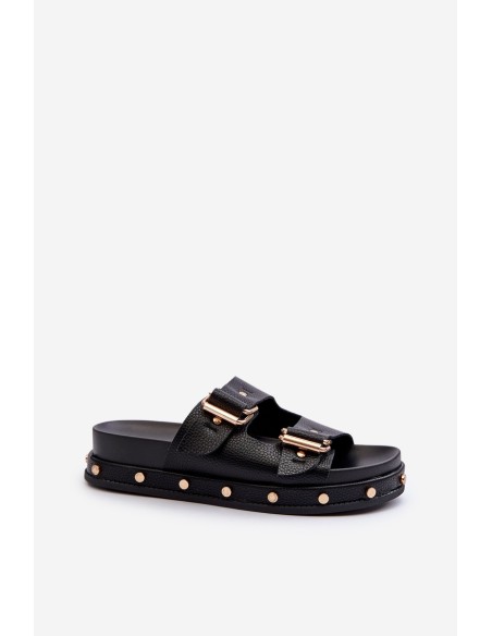 Women's Platform Sandals Big Star NN27402 Black