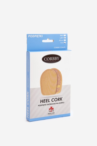 CORBBY Leather Cork heel pads 2