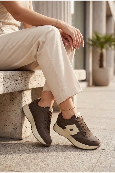 Women's Sneakers Lotto 2401930U Calento Brown