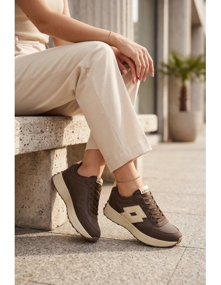 Women's Sneakers Lotto 2401930U Calento Brown