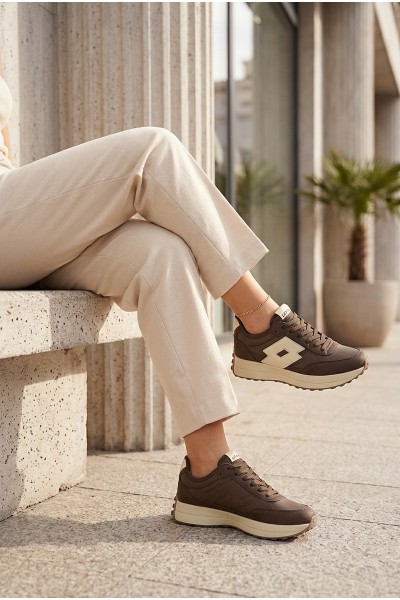 Women's Sneakers Lotto 2401930U Calento Brown 2