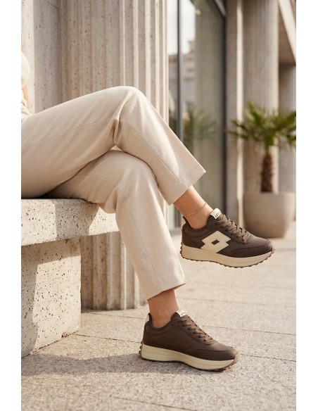 Women's Sneakers Lotto 2401930U Calento Brown