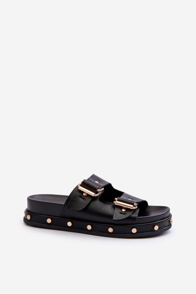 Women's Platform Sandals Big Star NN27402 Black 2
