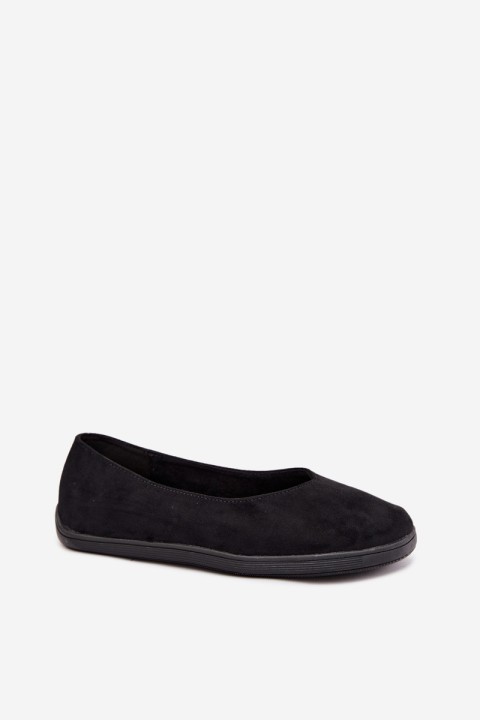Women's Barefoot Black Ballerinas Hollin