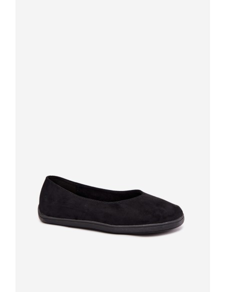 Women's Barefoot Black Ballerinas Hollin