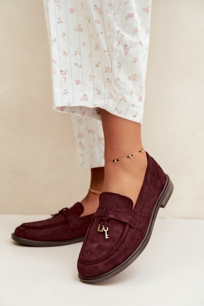 Women's Eco Suede Bordeaux Moccasins Raylie