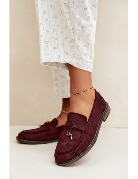 Women's Eco Suede Bordeaux Moccasins Raylie