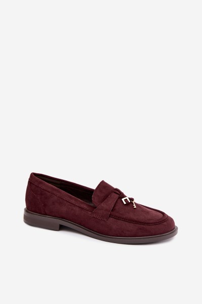 Women's Eco Suede Bordeaux Moccasins Raylie 2