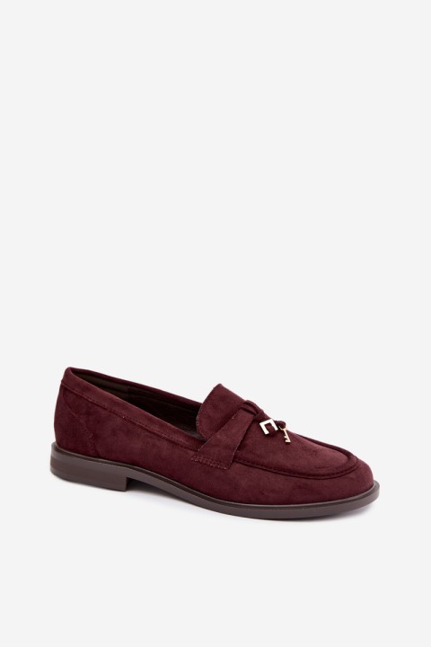 Women's Eco Suede Bordeaux Moccasins Raylie