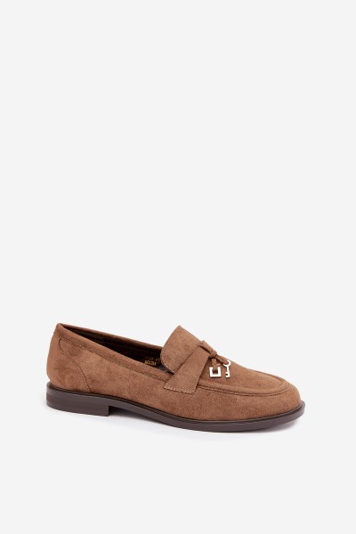 Women's Brown Eco Suede Moccasins Raylie 2