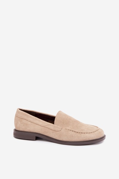Women's Eco Suede Beige Loafers Laisie 2