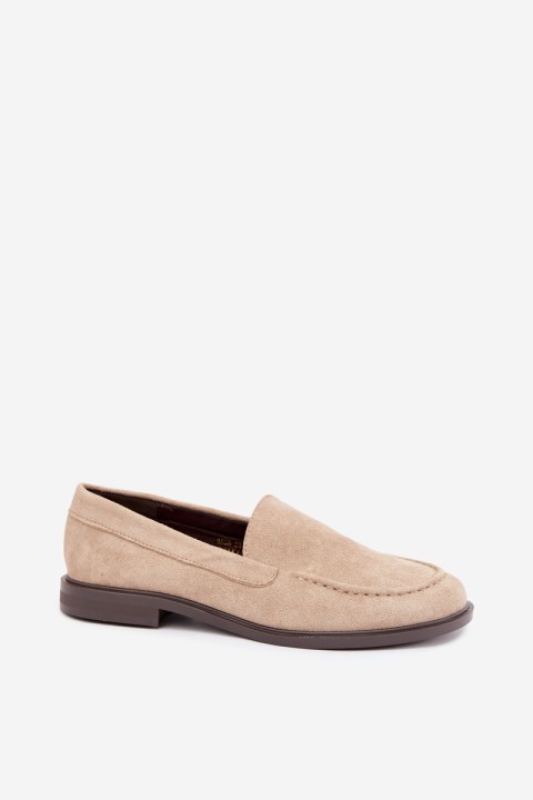 Women's Eco Suede Beige Loafers Laisie