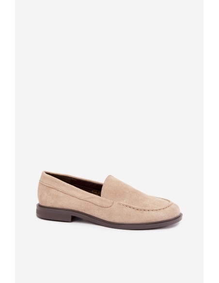 Women's Eco Suede Beige Loafers Laisie