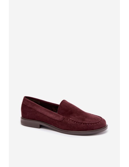 Women's Eco Suede Loafers Bordeaux Laisie