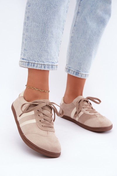 Women's Barefoot Beige Sneakers Kessy