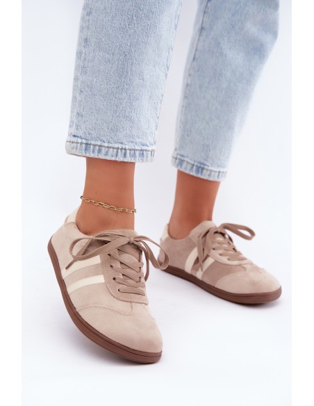 Women's Barefoot Beige Sneakers Kessy