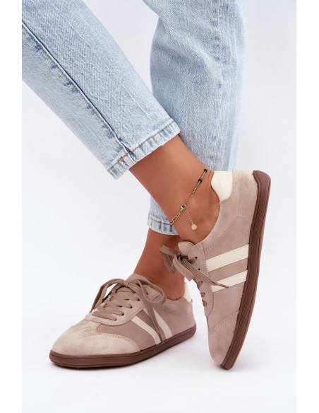 Women's Barefoot Beige Sneakers Kessy