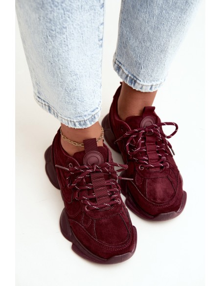 Women's Bordeaux Sneakers Shaley