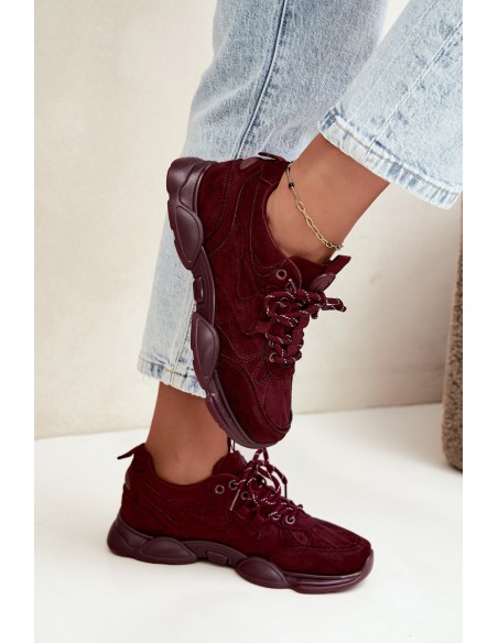 Women's Bordeaux Sneakers Shaley
