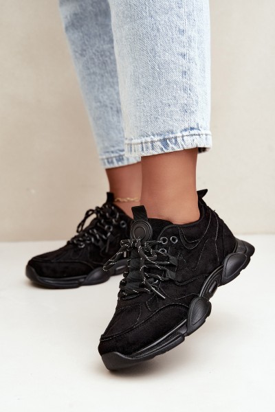 Women's Black Sneakers Shaley