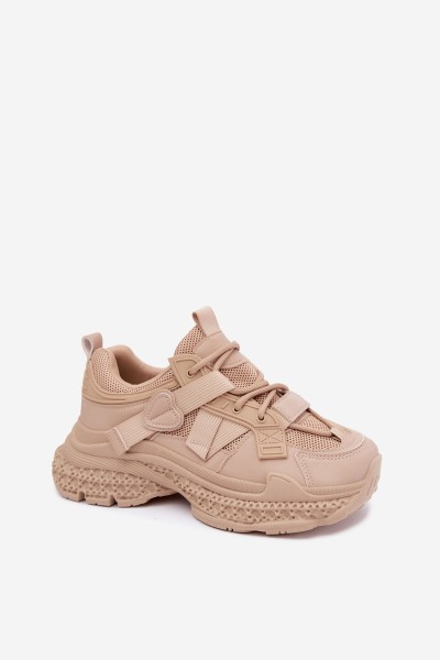Women's Mesh Straps Beige Ellery Sneakers 2