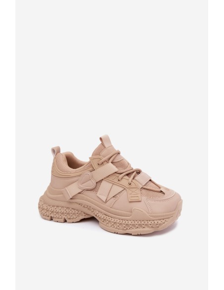Women's Mesh Straps Beige Ellery Sneakers