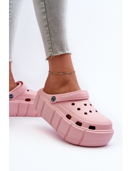 Pink Women's Platform Foam Flip-Flops Itubia