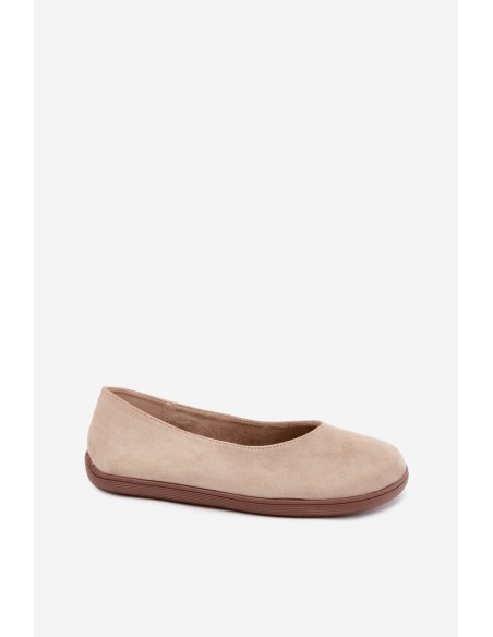 Women's Barefoot Beige Ballerinas Hollin