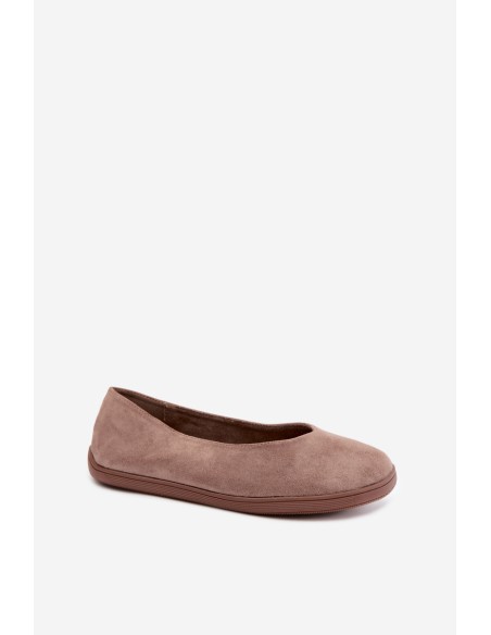 Women's Barefoot Taupe Ballerinas Hollin