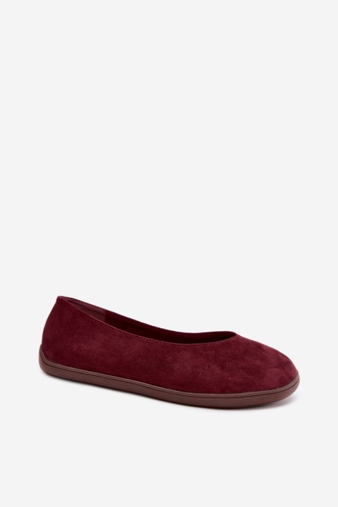 Women's Barefoot Bordeaux Ballerinas Hollin