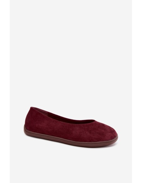 Women's Barefoot Bordeaux Ballerinas Hollin