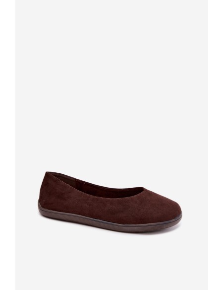 Women's Barefoot Chocolate Ballerina Flats Hollin